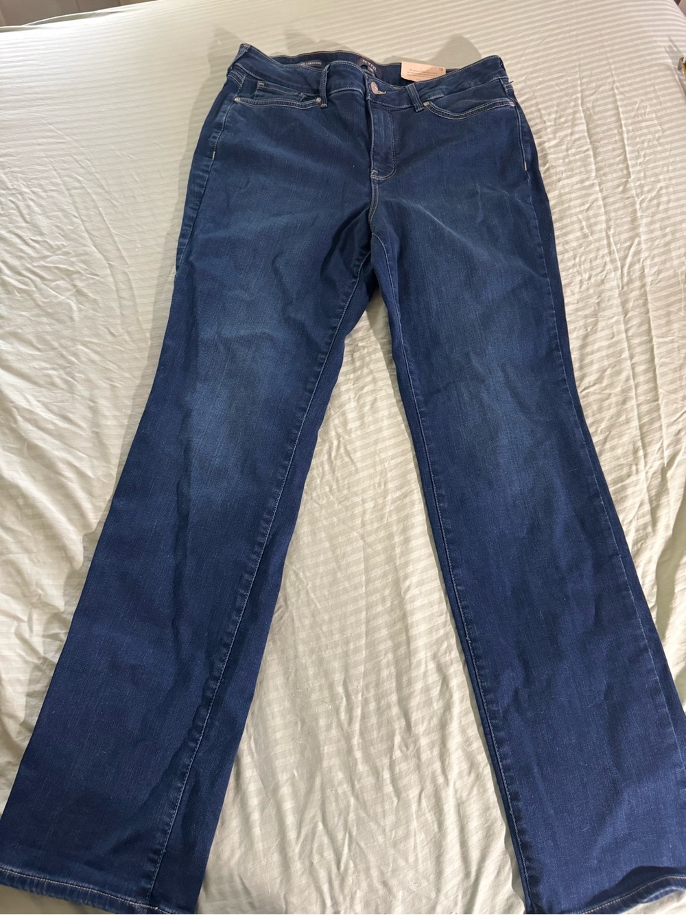 NYDJ Dark Indigo Straight Leg Jeans
